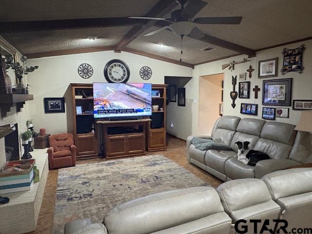 449 Ruth Street Hawkins, TX 75765 - Photo 16 of 33 a living room with furniture a clock and a clock