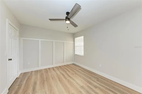 wooden floor in an empty room