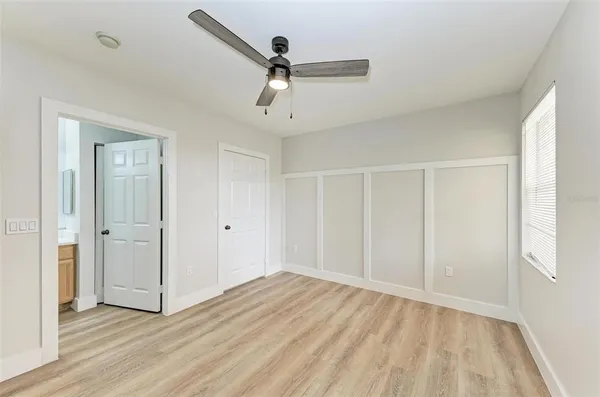 wooden floor in an empty room