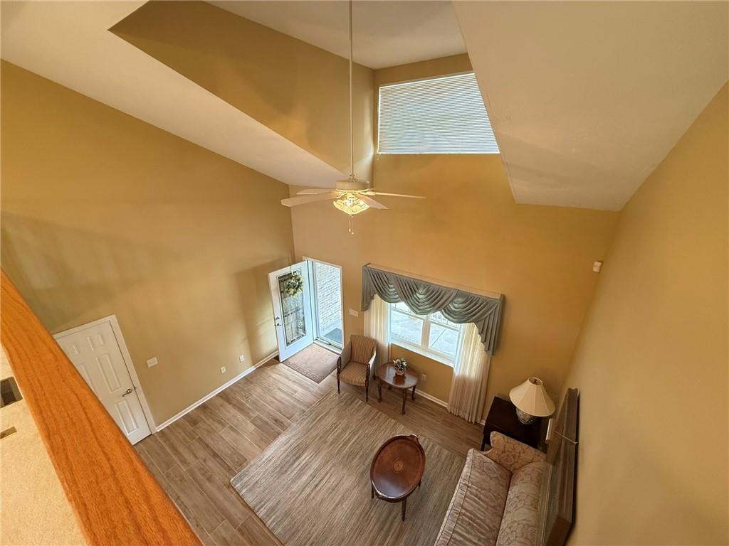 411 Chestnut Lane Apollo, PA 15613 - Photo 17 of 38 a workspace with furniture and wooden floor
