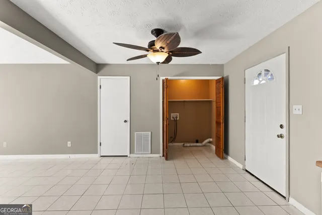 an aerial view of a city with lots of residential buildings