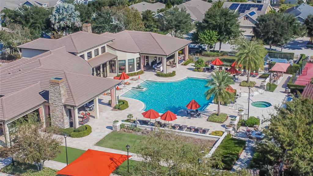 6020 Plover Meadow Street Lithia, FL 33547 - Photo 39 of 41 an aerial view of houses and roads