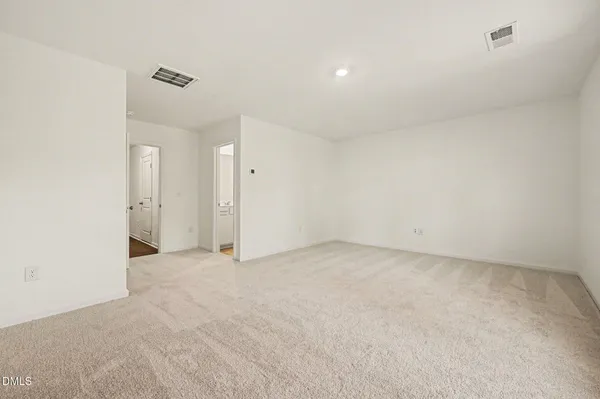 a view of empty room