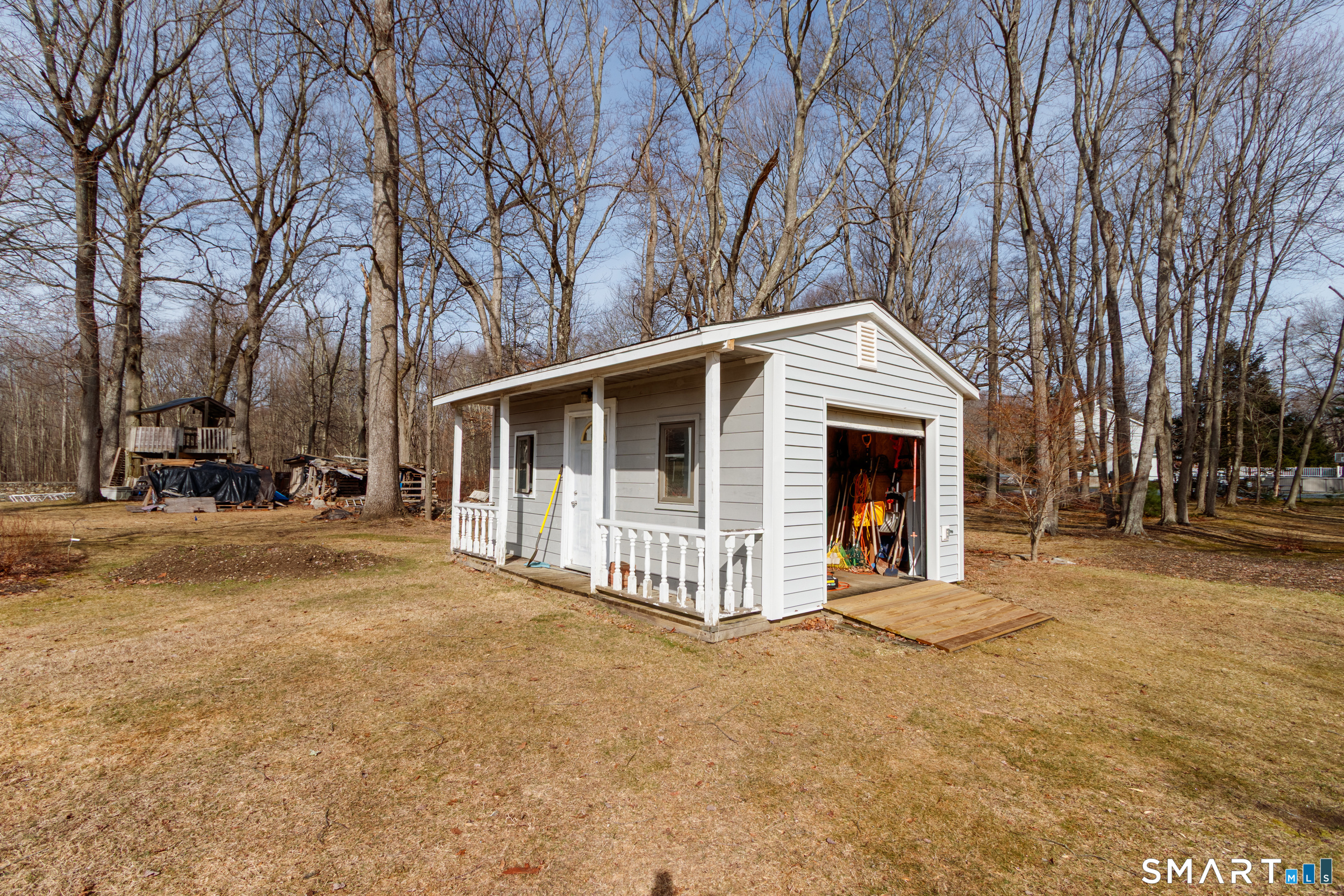 33 Ryegate Terrace Monroe, CT 06468 - Photo 33 of 38 Garden Shed with overhead door