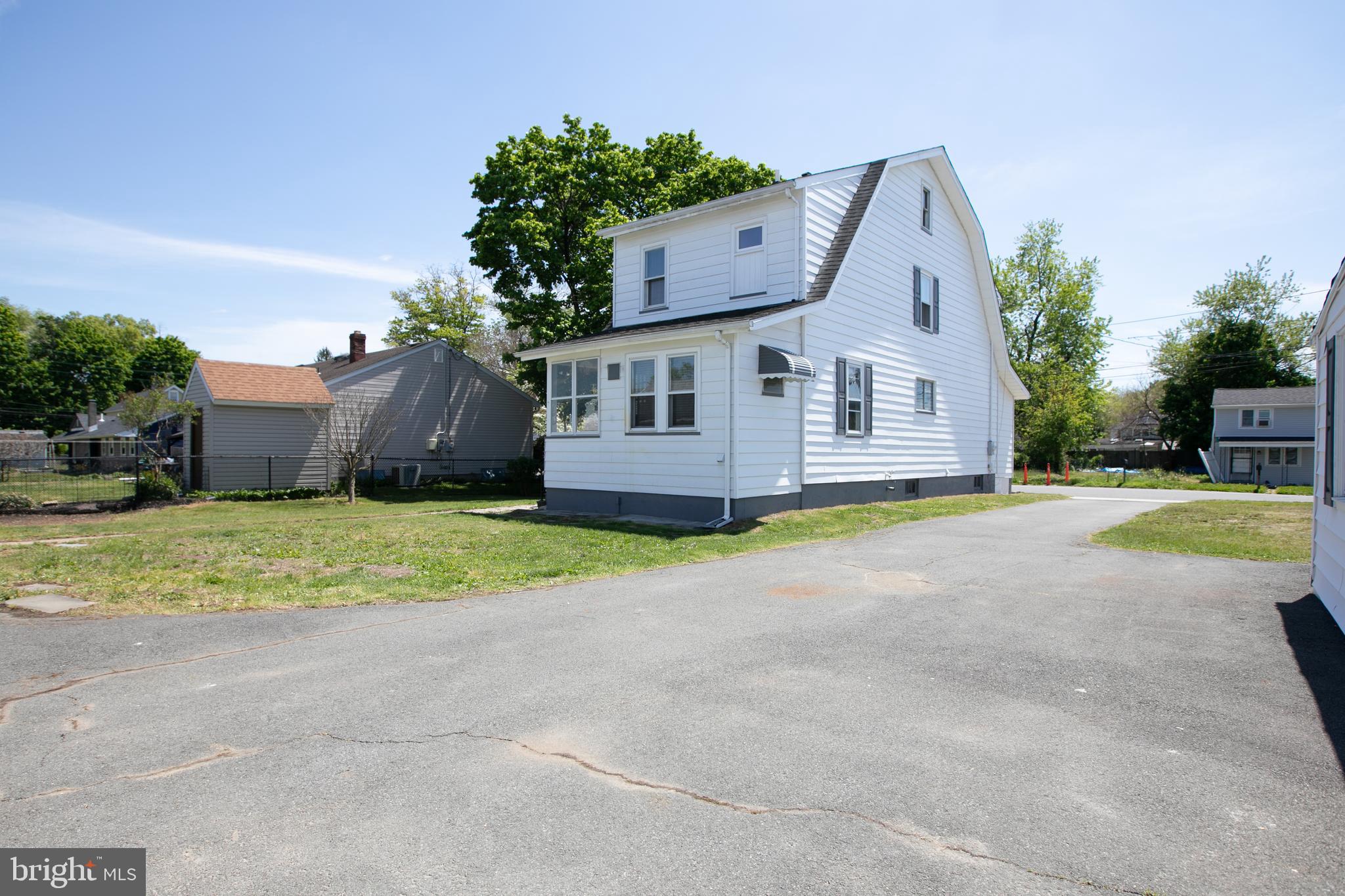 46 Morgan Avenue Hamilton, NJ 08619 - Photo 39 of 39 Rear View, Driveway & Extra Parking Space