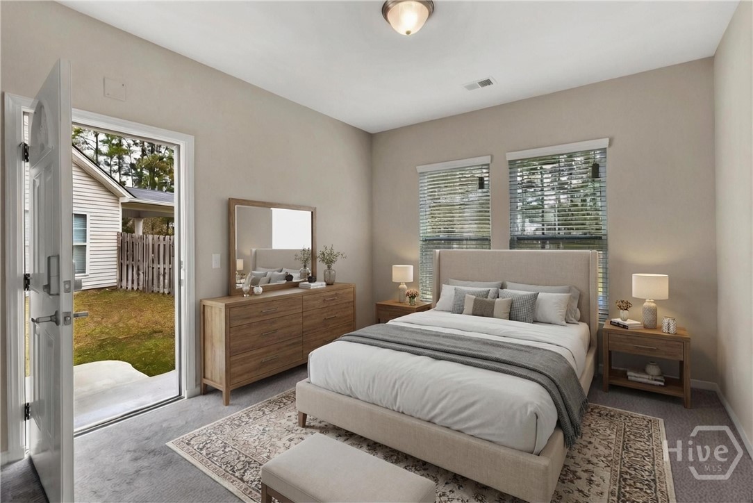 264 Harmony Boulevard Pooler, GA 31322 - Photo 42 of 52 Bedroom 5 (Main) - Virtually Staged