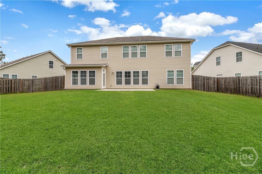 264 Harmony Boulevard Pooler, GA 31322 - Photo 45 of 52 Backyard - Grass Virtually Enhanced