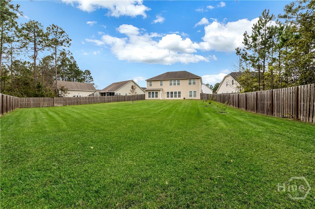 264 Harmony Boulevard Pooler, GA 31322 - Photo 46 of 52 Backyard - Grass Virtually Enhanced
