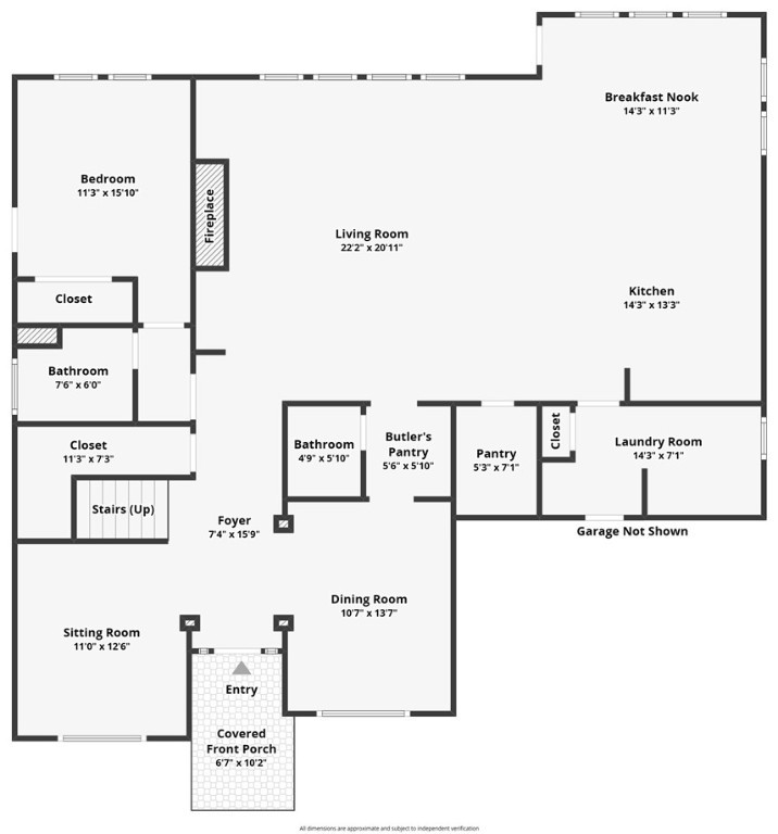 264 Harmony Boulevard Pooler, GA 31322 - Photo 51 of 52 Floor Plan - Level 1