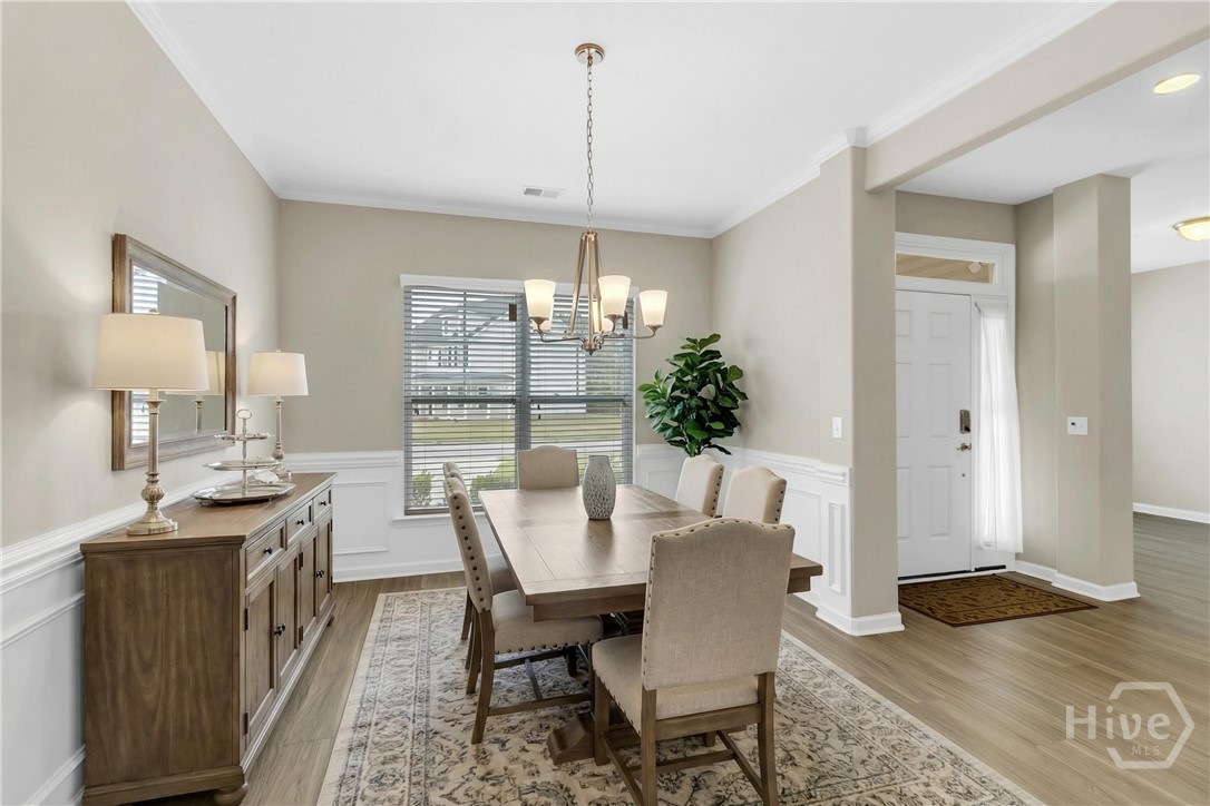 264 Harmony Boulevard Pooler, GA 31322 - Photo 6 of 52 Dining Room - Virtually Staged
