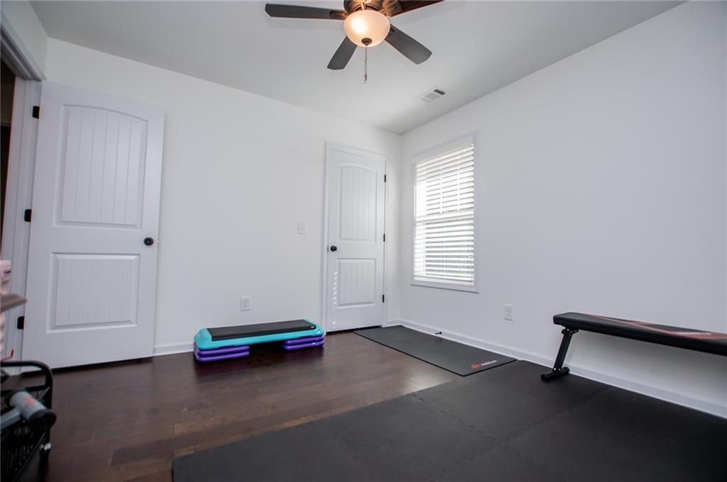 142 Lawrence Drive Villa Rica, GA 30180 - Photo 55 of 80 a view of room with window and ceiling fan