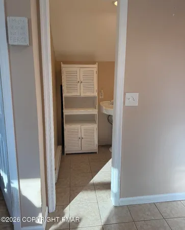a view of walk in closet