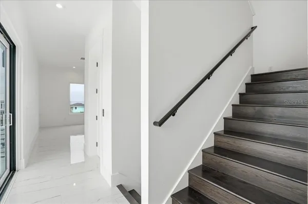 a view of a hallway