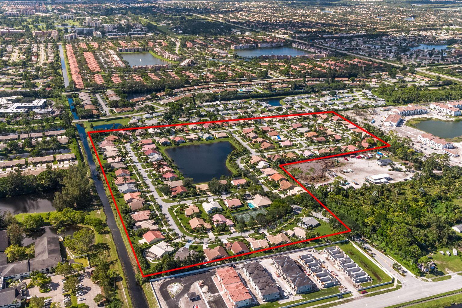 5754 Aspen Ridge Circle Delray Beach, FL 33484 - Photo 46 of 52 Aspen Ridge Aerial