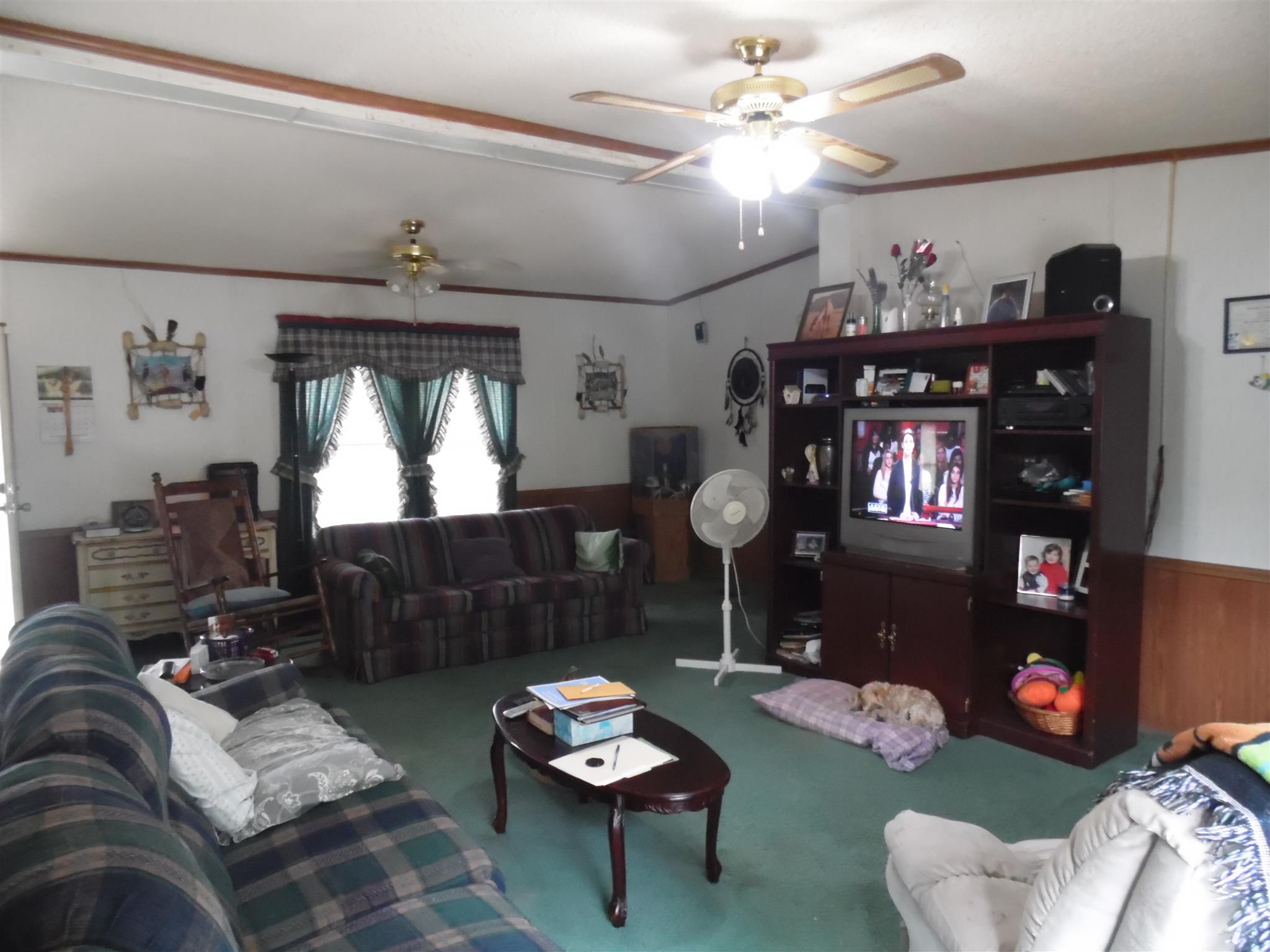 6531 Porters Branch Road Santa Fe, TN 38482 - Photo 11 of 18 a living room with furniture and wooden floor