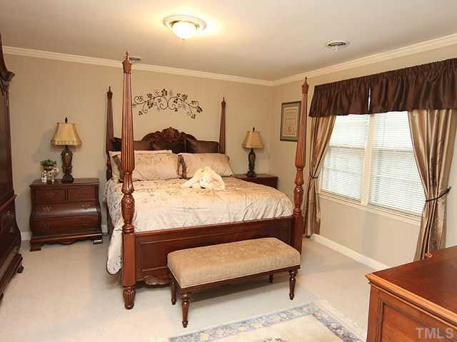 7819 Harps Mill Road Raleigh, NC 27615 - Photo 14 of 21 The 2nd floor bedrooms are very spacious and offer plenty of storage! Bedroom