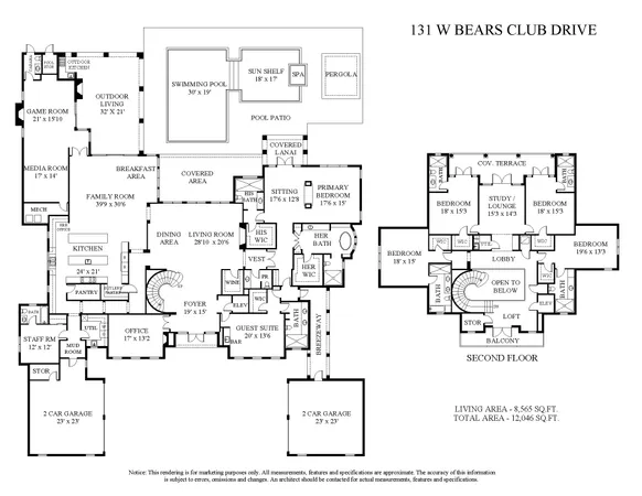 $16,450,000 | 131 West Bears Club Drive, Jupiter, FL 33477