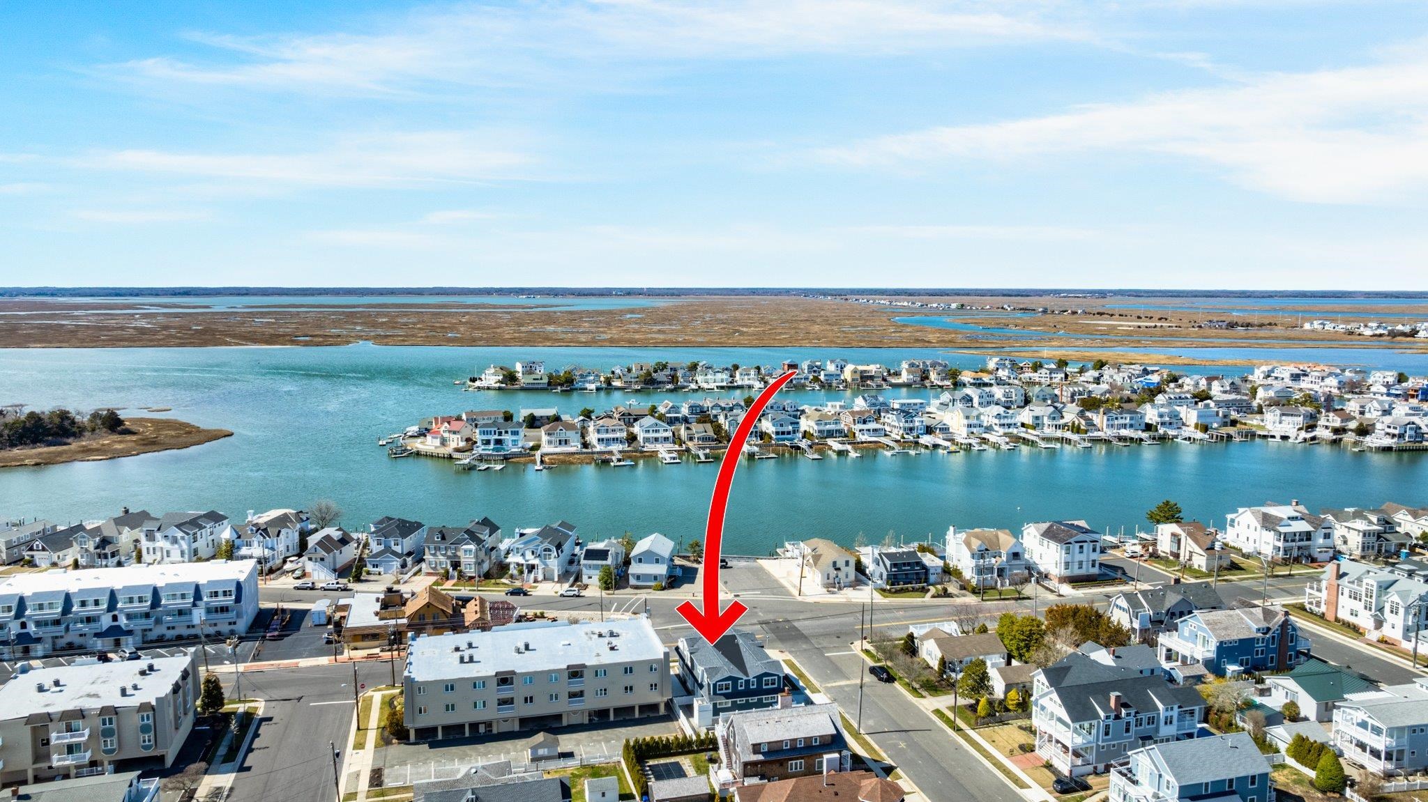 10700 3rd, Unit SOUTH Stone Harbor, NJ 08247 - Photo 30 of 30 a view of a city and ocean view