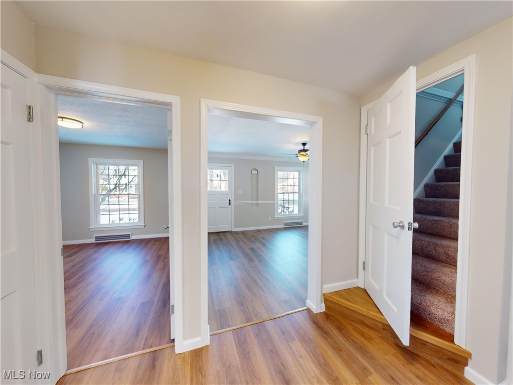 1343 Irene Road Lyndhurst, OH 44124 - Photo 10 of 32 Hall featuring wood-type flooring