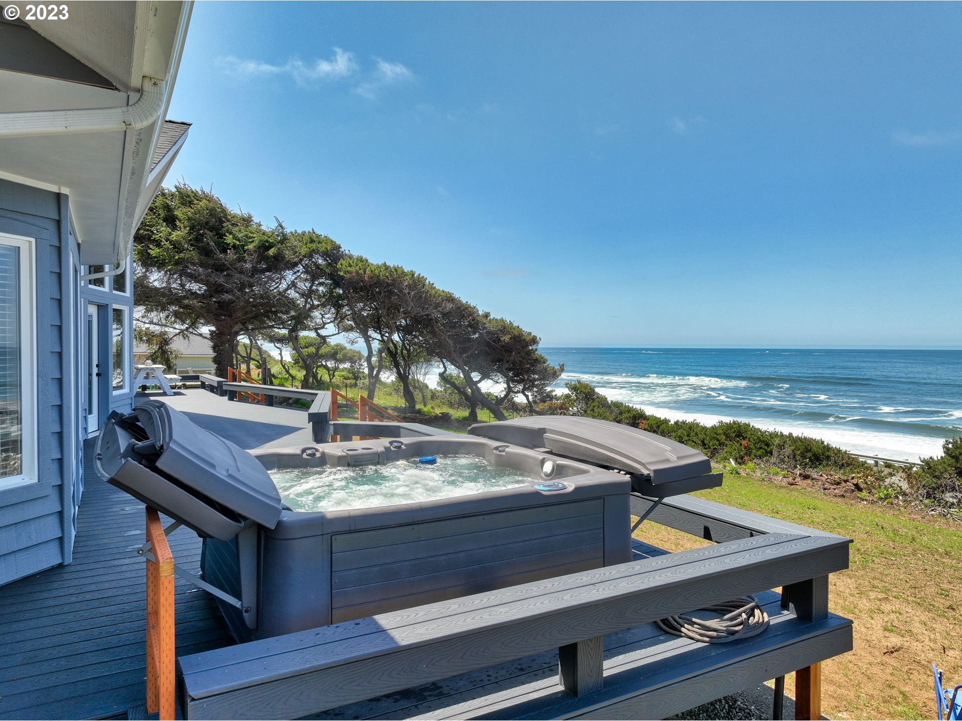 33704 Ophir Road Gold Beach, OR 97444 - Photo 17 of 47 a view of a outdoor space with seating area