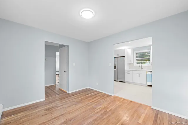 a bedroom with a bed and closet