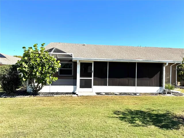 a house view with a outdoor space