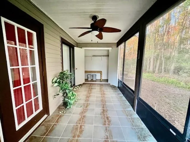an aerial view of house with outdoor space