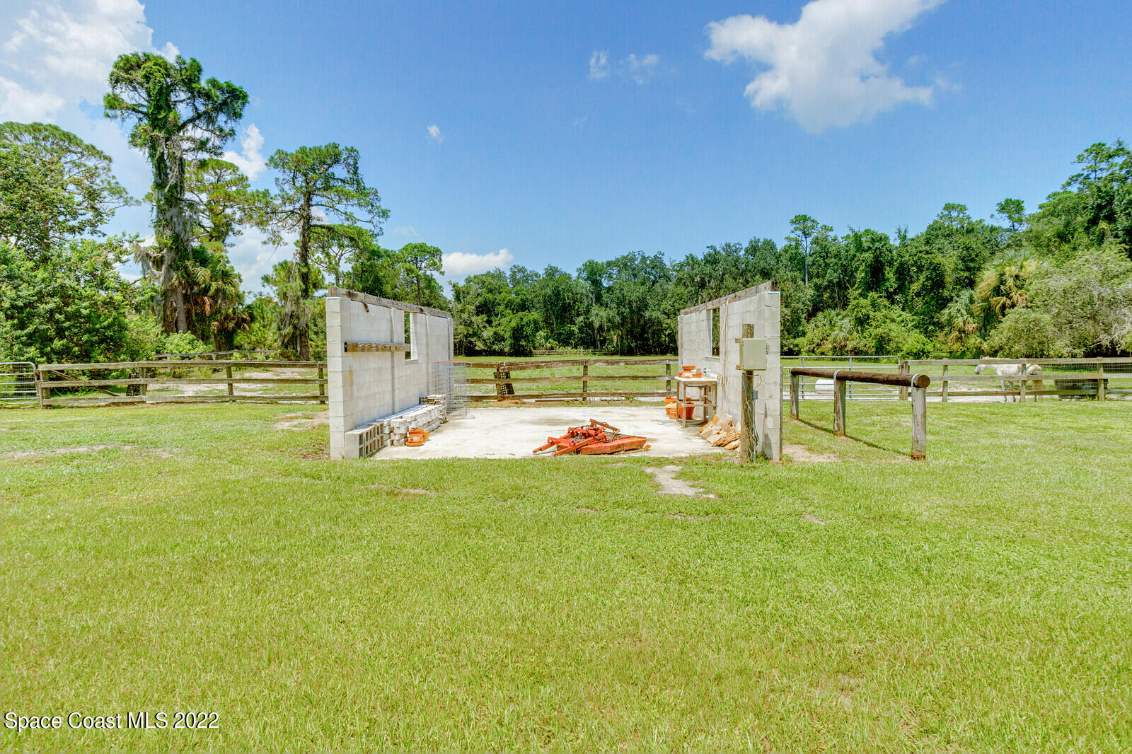 3600 Grant Line Road Mims, FL 32754 - Photo 42 of 54 a view of a garden with a slide