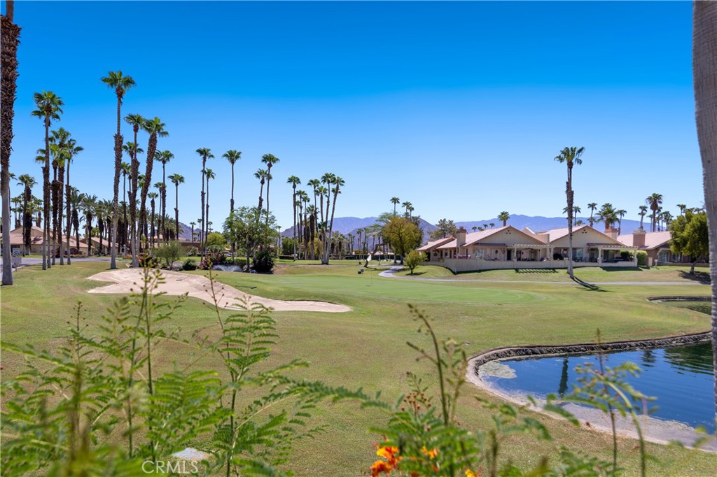 42002 Sand Dune Drive Palm Desert, CA 92211 - Photo 17 of 25 a view of a swimming pool with lawn chairs