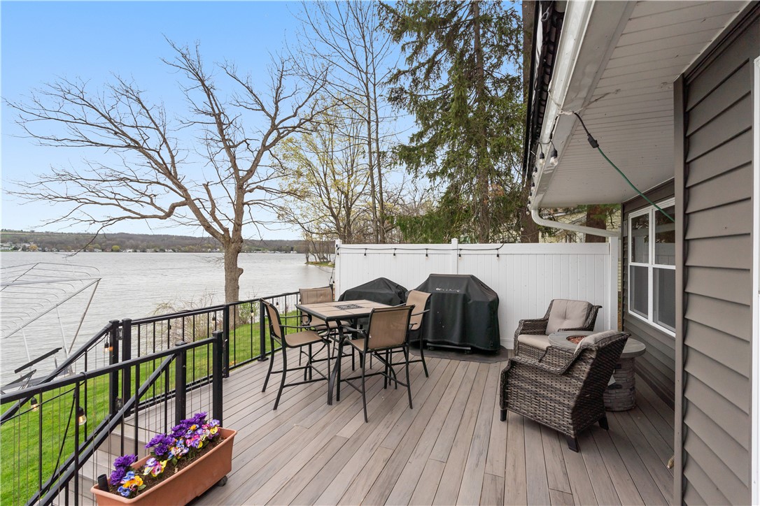 4601 West Lake Road Geneseo, NY 14454 - Photo 19 of 48 Beautiful deck off the kitchen and primary bedroom
