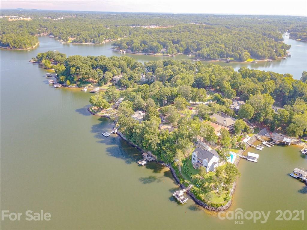 8017 Kiwi Point Tega Cay, SC 29708 - Photo 42 of 43 a view of lake with mountain