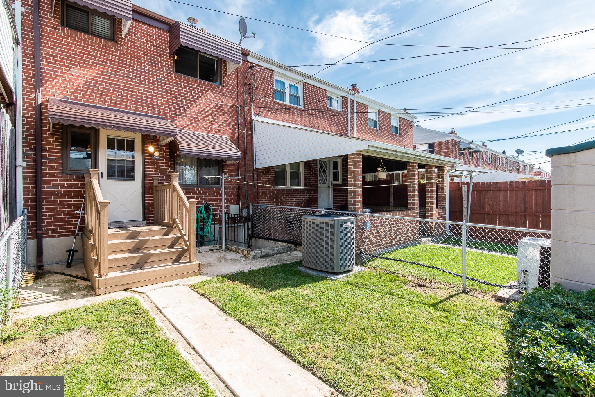 1906 Ormand Road Baltimore, MD 21222 - Photo 26 of 30 Exterior (Rear)