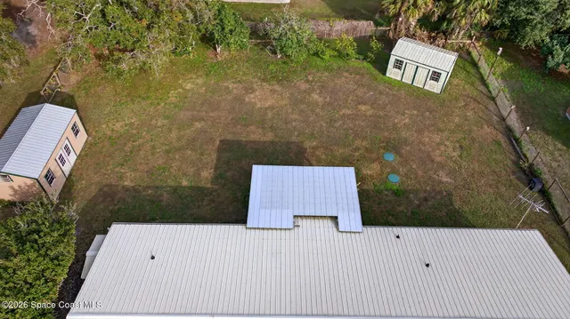 a house view with a swimming pool