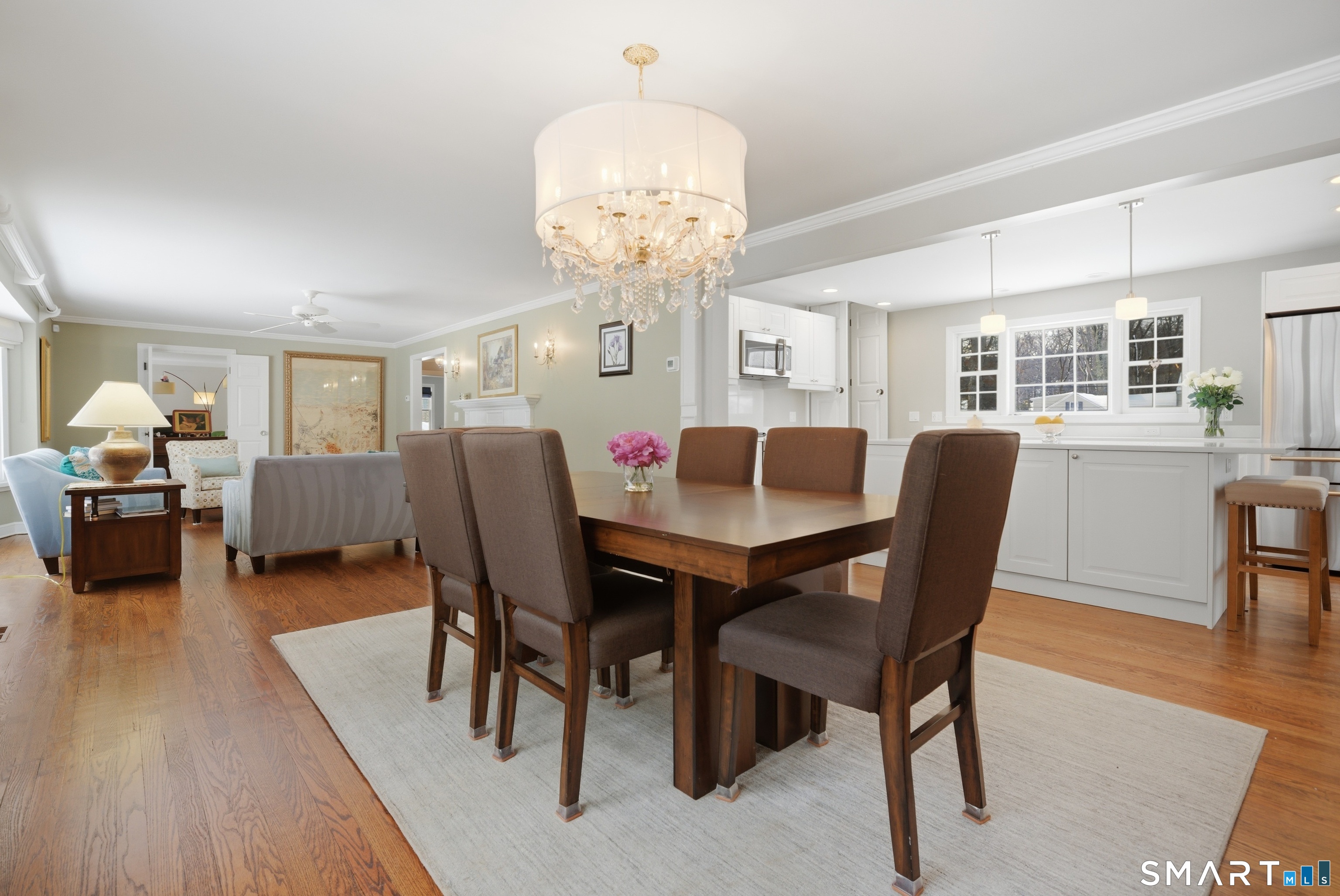 12 Dellwood Road Norwalk, CT 06850 - Photo 3 of 30 a view of a dining room with furniture and wooden floor