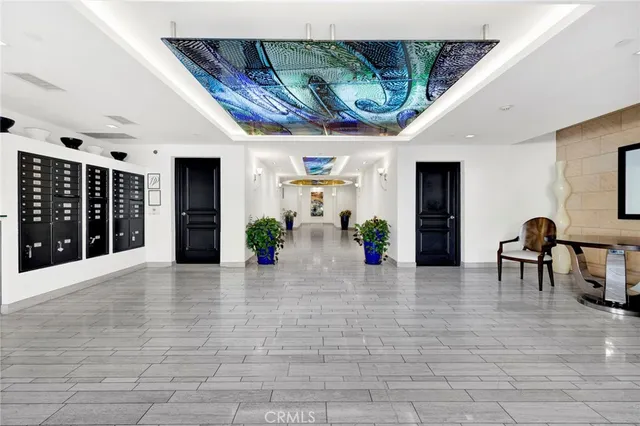 a view of a white building