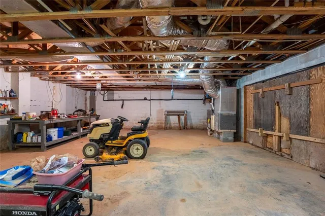 a view of a storage room with lots of stuff