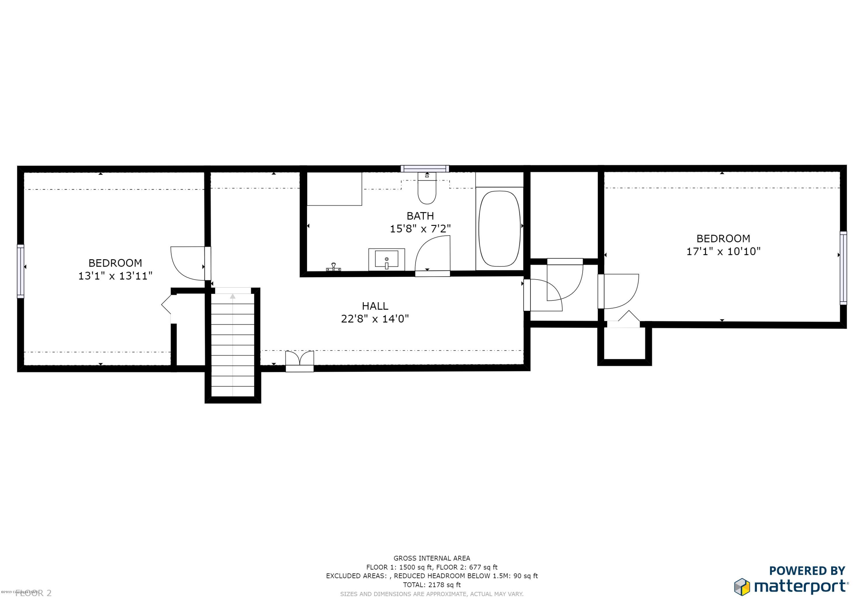 364 Merry Hill Road Bartonsville, PA 18321 - Photo 55 of 55 Floor Plan Second Floor