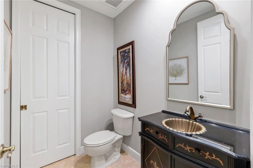 19620 Marino Lake Circle, Unit 2802 Fort Myers, FL 33913 - Photo 26 of 38 Rare Guest Half bath.