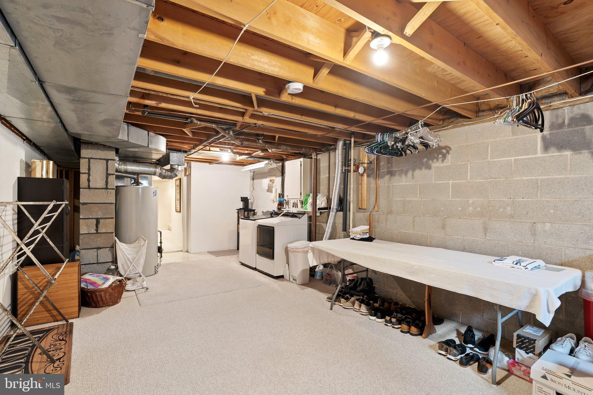 64 Wolfpack Road Hamilton, NJ 08619 - Photo 24 of 38 Main House Basement Work Area and Utlities