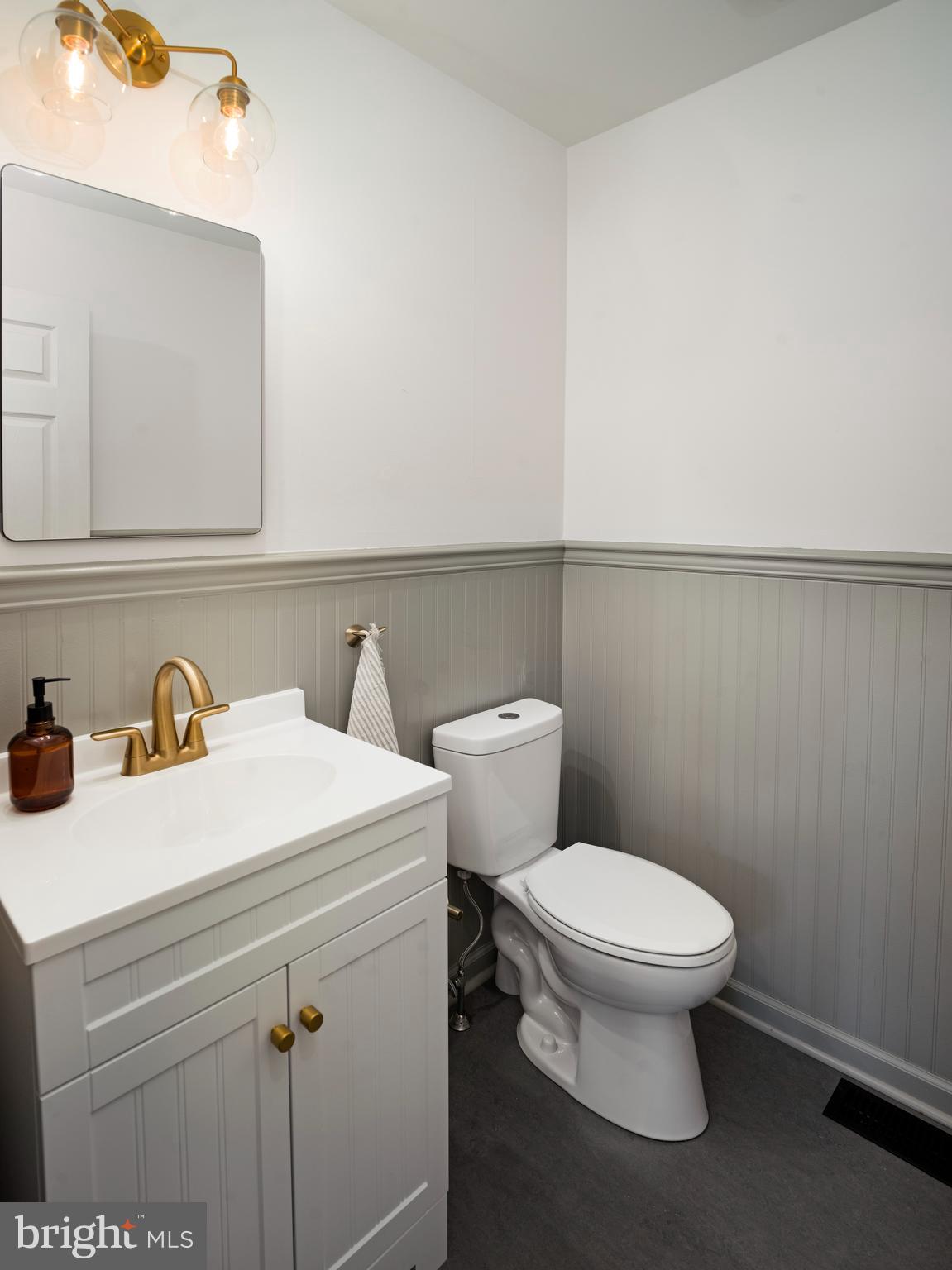 534 Pewter Drive Exton, PA 19341 - Photo 13 of 39 a bathroom with a sink a toilet and a mirror