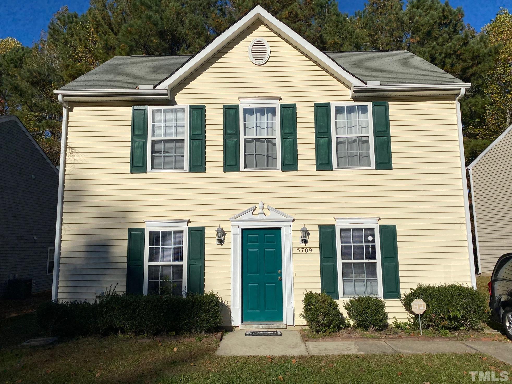 5709 Forest Point Road Raleigh, NC 27610 - Photo 1 of 19 a view of a white house next to a yard