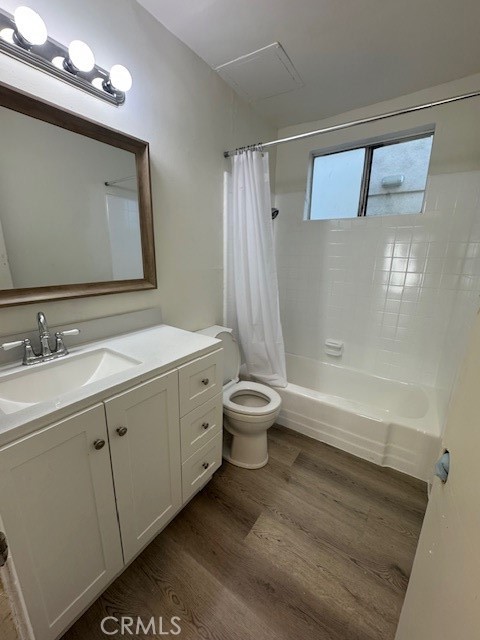 7524 Haskell Avenue, Unit 5 Van Nuys, CA 91406 - Photo 8 of 15 a bathroom with a double vanity sink toilet and shower