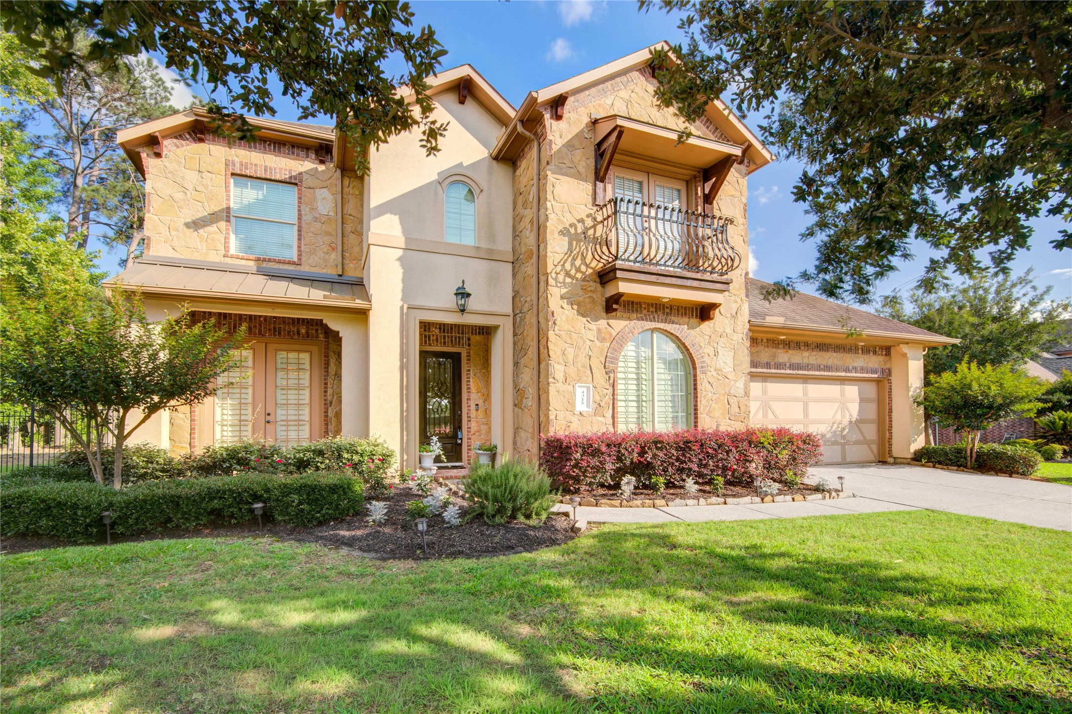 4315 Sanctuary Halls Spring, TX 77388 - Photo 2 of 50 a front view of a house with a yard