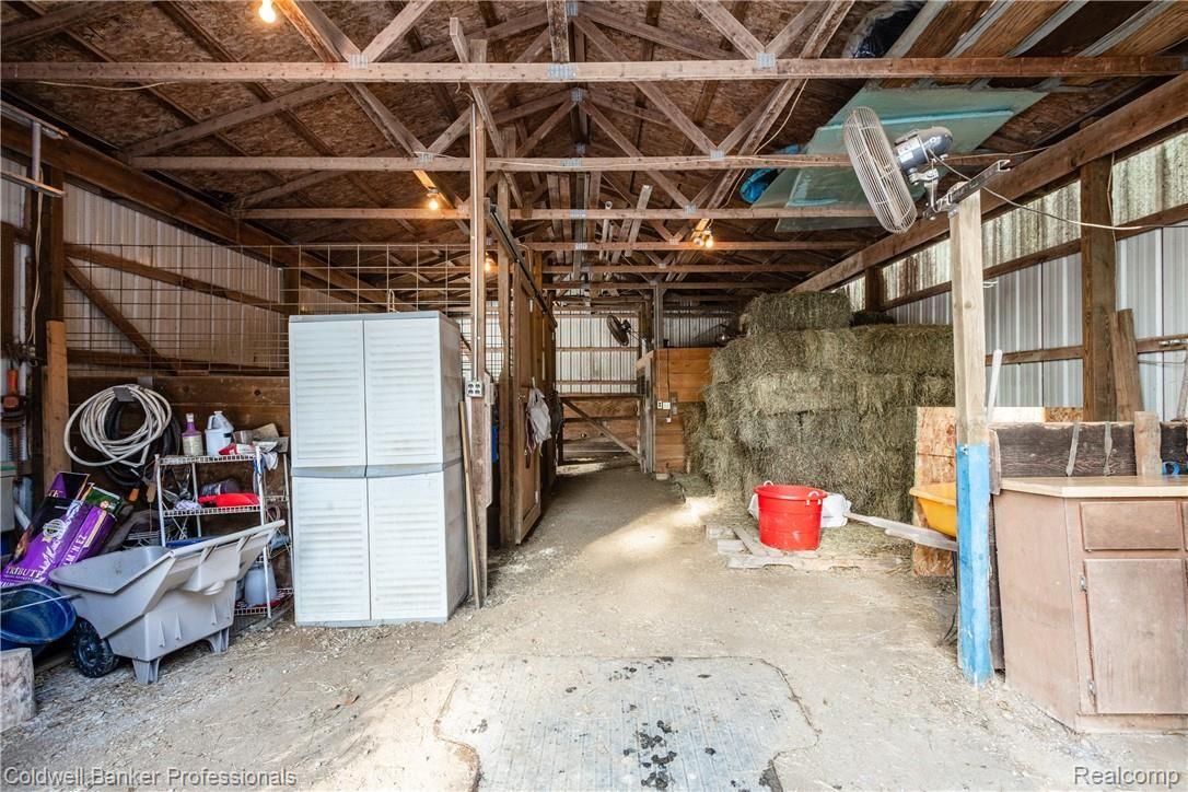4777 Six Mile Road South Lyon, MI 48178 - Photo 60 of 71 Barn has electricity and water