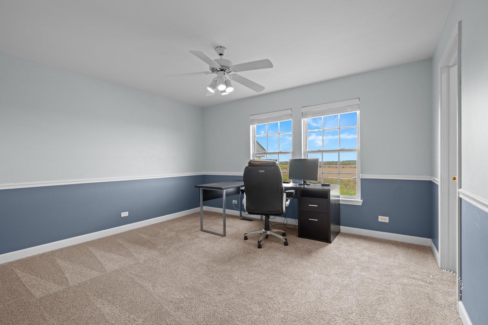 334 Willowbrook Way Geneva, IL 60134 - Photo 19 of 34 a view of workspace with windows