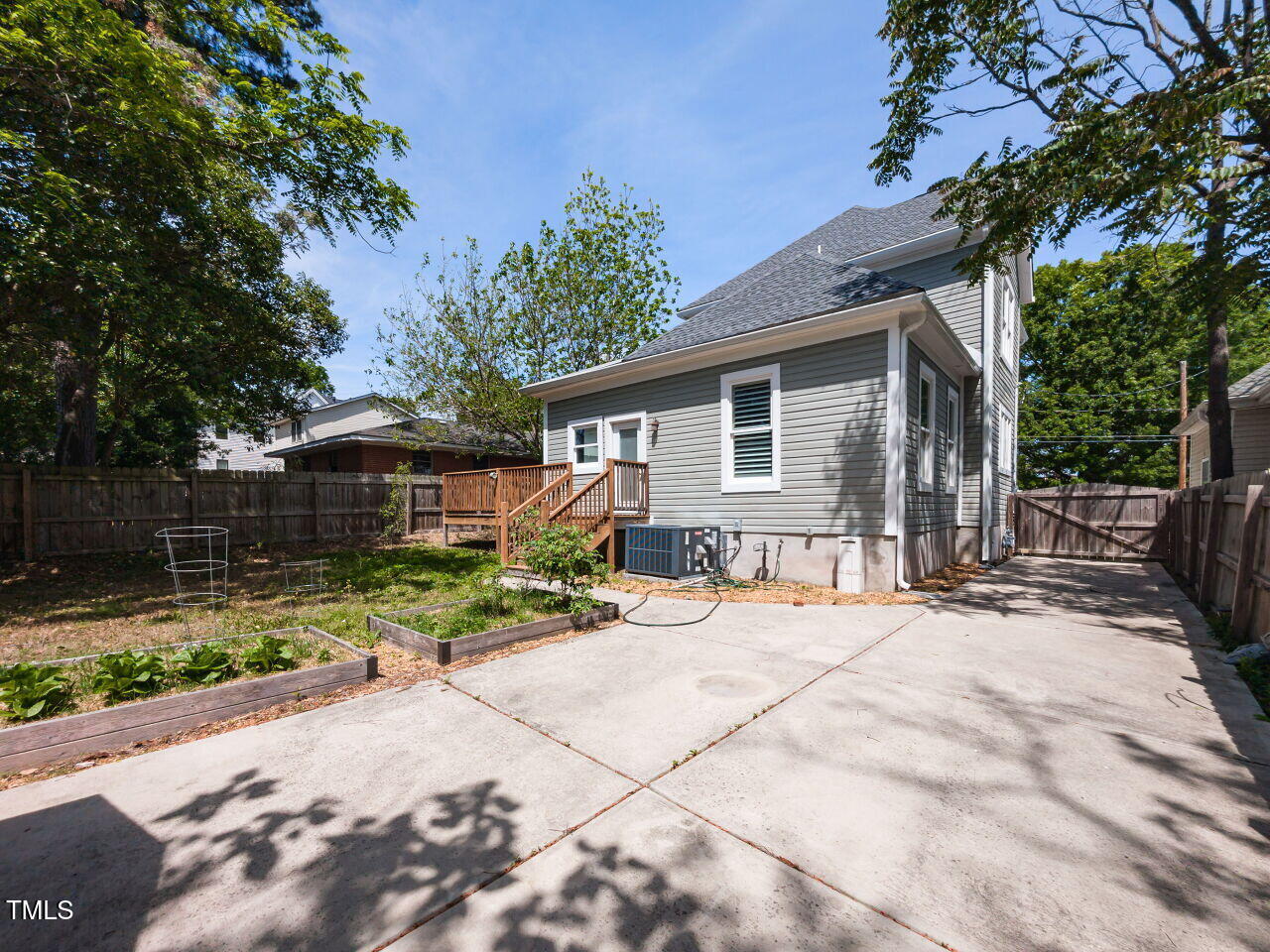 314 Gray Avenue Durham, NC 27701 - Photo 29 of 30 a view of a house with backyard and sitting area