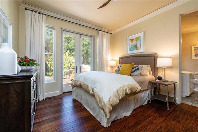 a view of a entryway door front of house