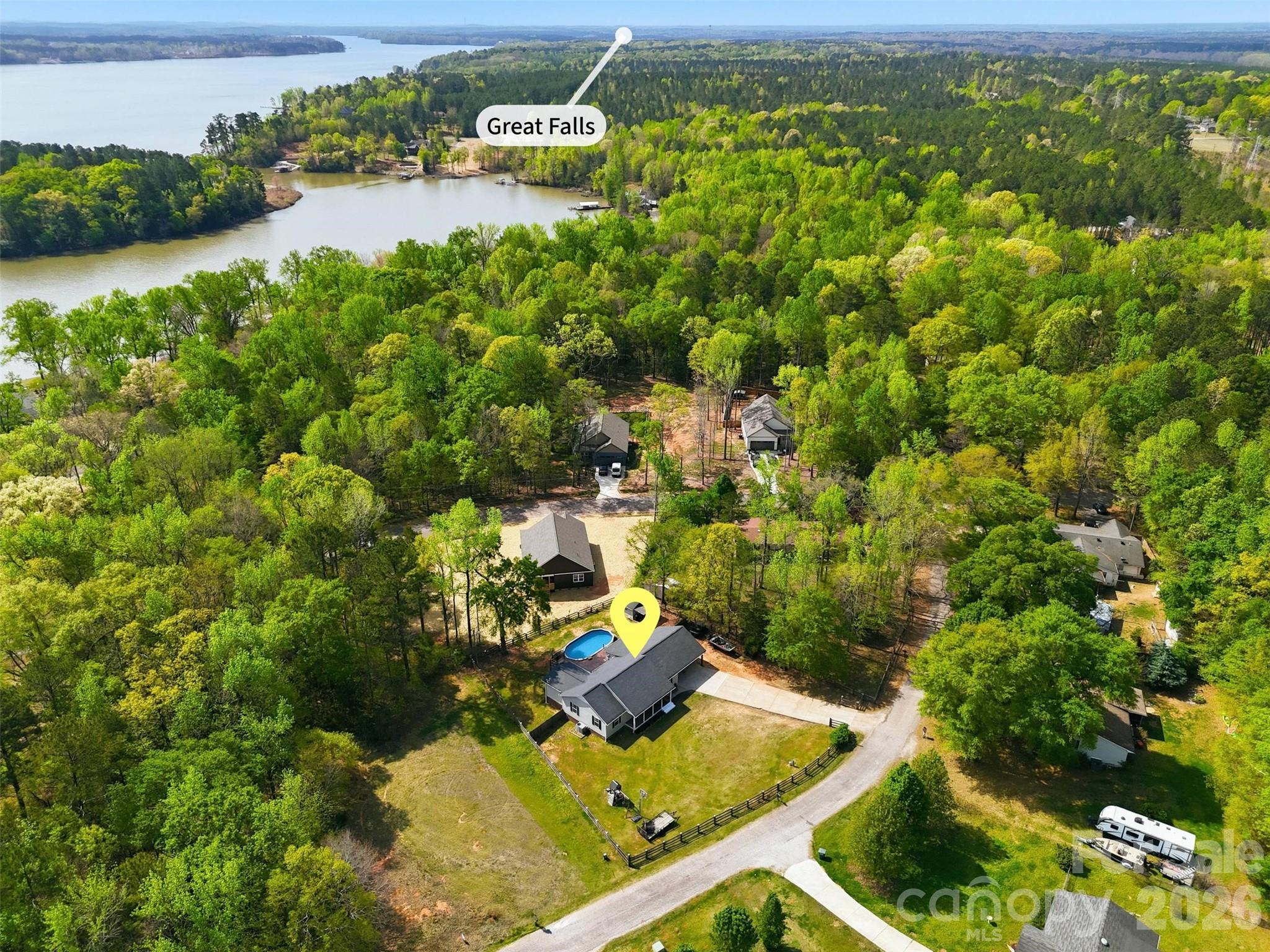 1214 Eastcreek Road Fort Lawn, SC 29714 - Photo 27 of 28 a view of a back yard from a garden
