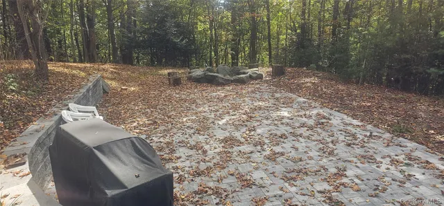 a view of outdoor space with trees