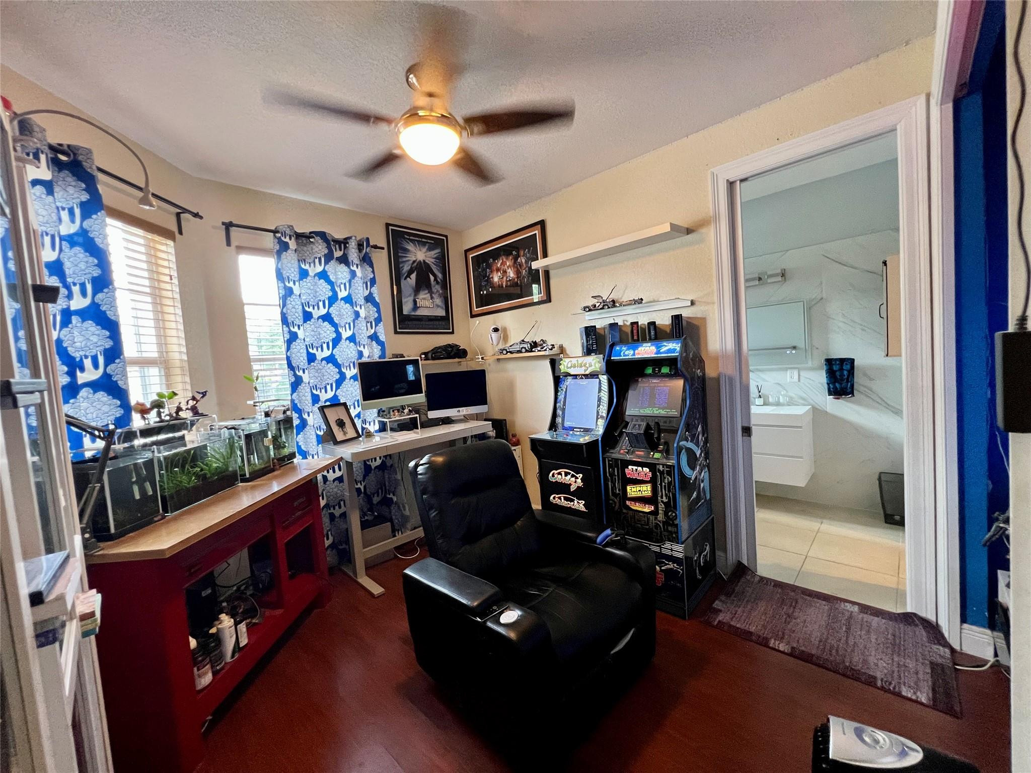 5201 Southwest 173rd Avenue Miramar, FL 33029 - Photo 33 of 42 a living room with furniture fireplace and a window